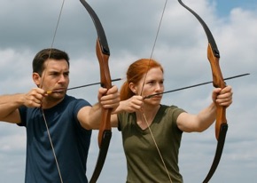 Sportschiessen mit Bogen